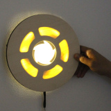 Лампа ирис с механической регулировкой яркости